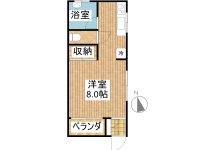 コーラルコーポ 間取り図