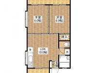 賃貸 レジデンス喜納 3階 間取り図