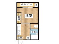 グリーンハイツ真映　弐号館　 間取り図