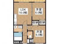 賃貸 第10沖創 2階 間取り図