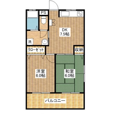 ピュアライフゆい　 303 間取り図
