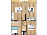 賃貸 第10沖創 3階 間取り図