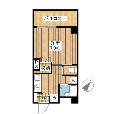グランテージKINA 105 間取り図