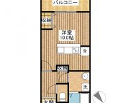 グランテージＫＩＮＡ 間取り図