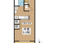 賃貸 ハイネスコート 4階 間取り図