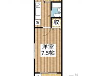 賃貸 ハウジング新川 4階 間取り図