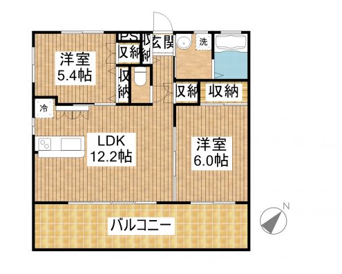 プランドールＴＫ 201 間取り図