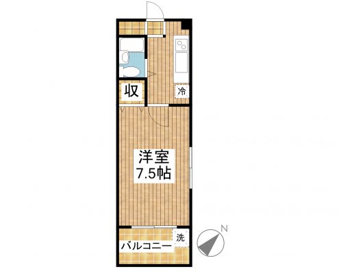 ハウジング新川 3F 間取り図