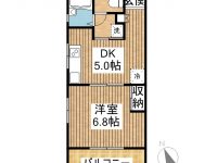 賃貸 ピュアライフCHINEN 3階 間取り図