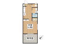 賃貸 CASA STELLA大浜 1階 間取り図