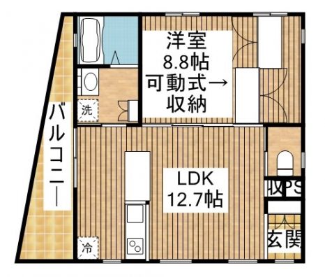 Ｈａｎａ　Ｈｏｕｓｅ A-3 間取り図