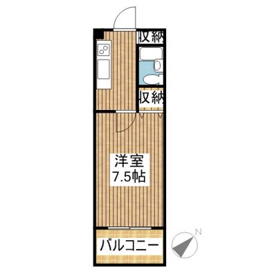 ハウジング新川 3F 間取り図