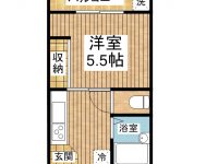 賃貸 グリーンハイツ真映　弐号館　 1階 間取り図