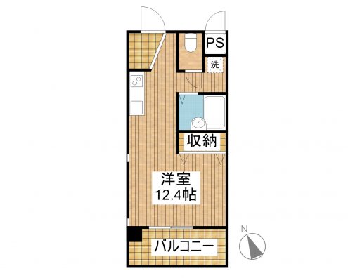 YONAHA.B 205 間取り図