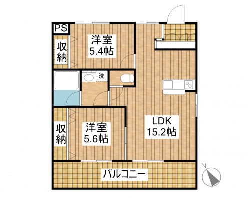 YONAHA.B 201 間取り図