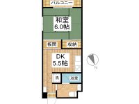 賃貸 コーポカシオペア 3階 間取り図