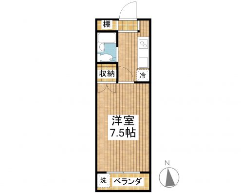 サンシャインヒルプレステージ 3E 間取り図