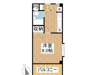 マンション東華 間取り図