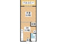 シャトレ喜納 間取り図