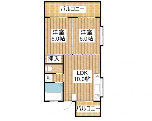 コーポ光Ⅱ石垣島 102 間取り図