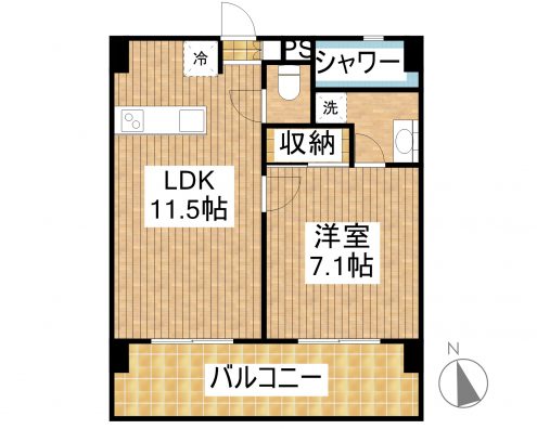 Grand Grand 203 間取り図