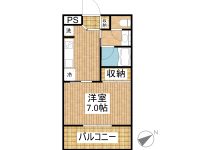 コーポ具志堅 間取り図
