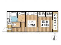 興南アパートまえさと２ 間取り図