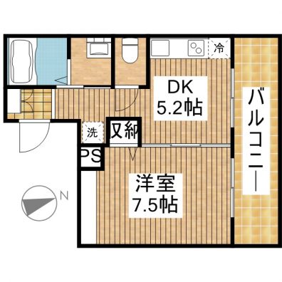 シップヤード・クワタ N-2 間取り図