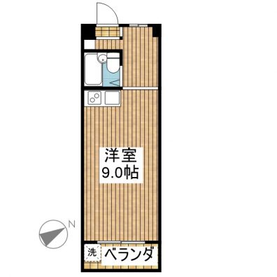 サンシャインヒル 4B 間取り図