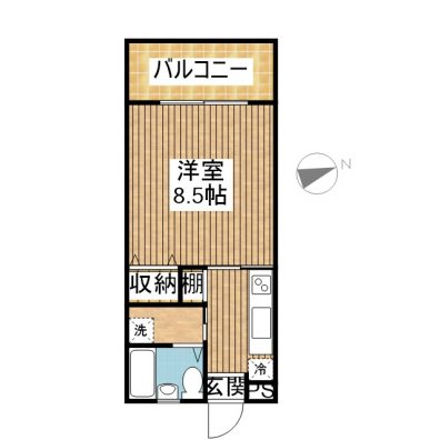 PREMIAGEフスヌカイシャン 201 間取り図