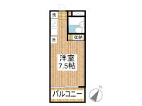 賃貸 はいほーまーB棟 1階 間取り図
