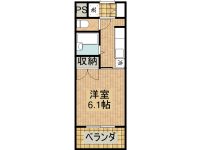 賃貸 モンレーヴゆい 3階 間取り図