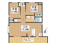 ディアコート 間取り図