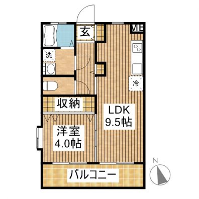 Skypiea真映 2-10 間取り図