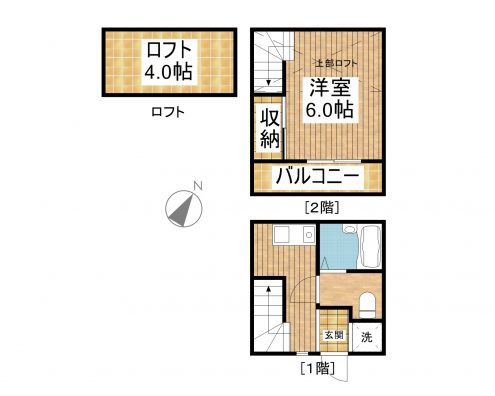フェリース・ラ・カーサ 101 間取り図