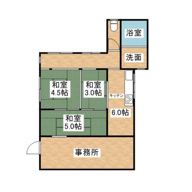 ANRI登野城の家 間取り図
