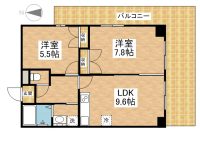 マンションてぃーだ 間取り図