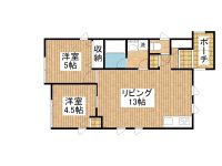 ヴィレッジ　N 間取り図