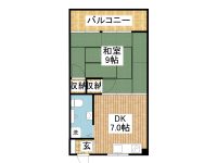 Mansion TAKEHAⅠ 間取り図