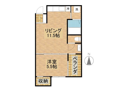 フォーチューングランド 305 間取り図