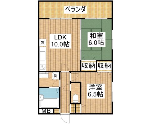 オアシスシャイニングスター　 201 間取り図