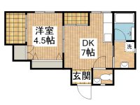 興南アパートとのしろ 間取り図
