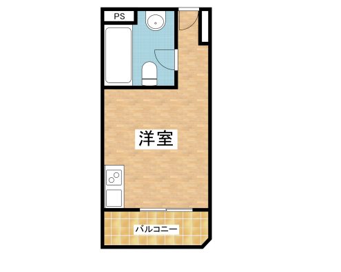花と緑のみずほ 303 間取り図