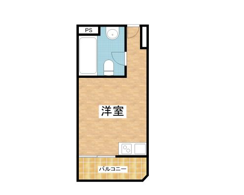 花と緑のみずほ 303 間取り図