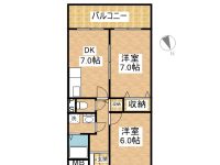 賃貸 マンション夢一番地 2階 間取り図
