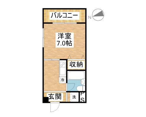 セントラルシティ八重山 602 間取り図
