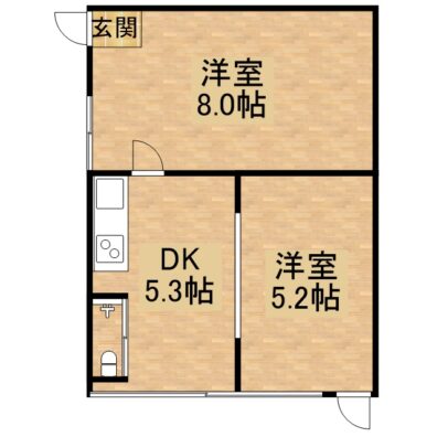 浜崎ヒルズ 102 間取り図