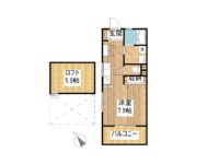 賃貸 カーサ・デ・KAi　 4階 間取り図