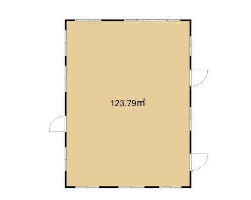 石垣大川ビルテナント 1F 間取り図