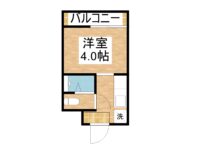賃貸 S様共同住宅 3階 間取り図